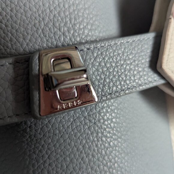 Akris Ai Medium Leather Shoulder Tote Special Edition Avant Garde Patchwork - Picture 2 of 16